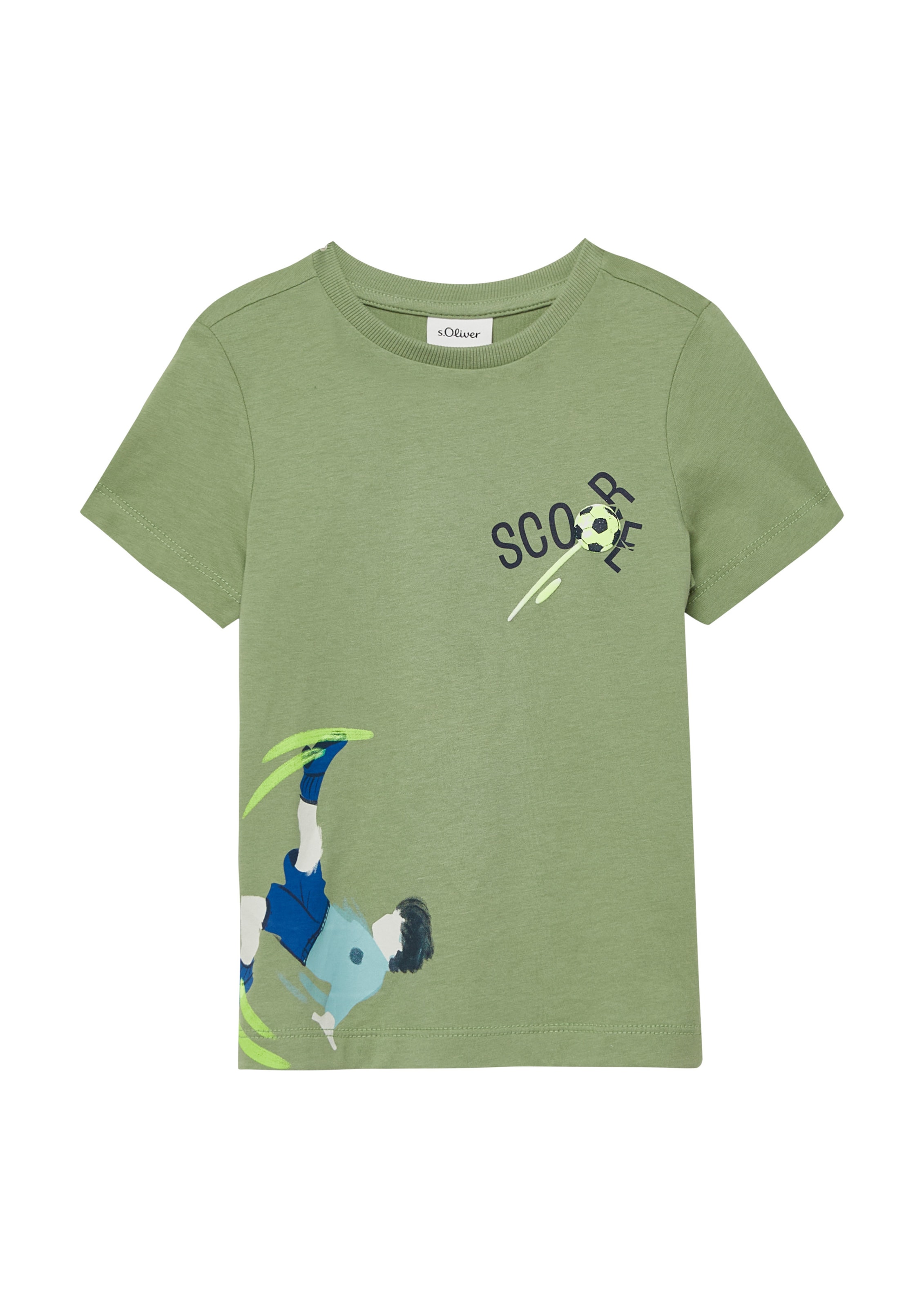 s.Oliver Shirt in Green: front