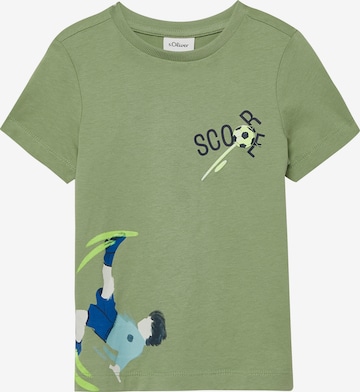 s.Oliver Shirt in Green: front