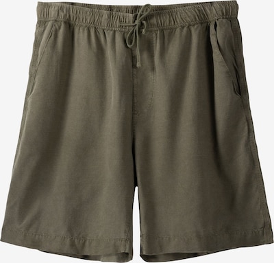 Bershka Shorts in khaki, Produktansicht