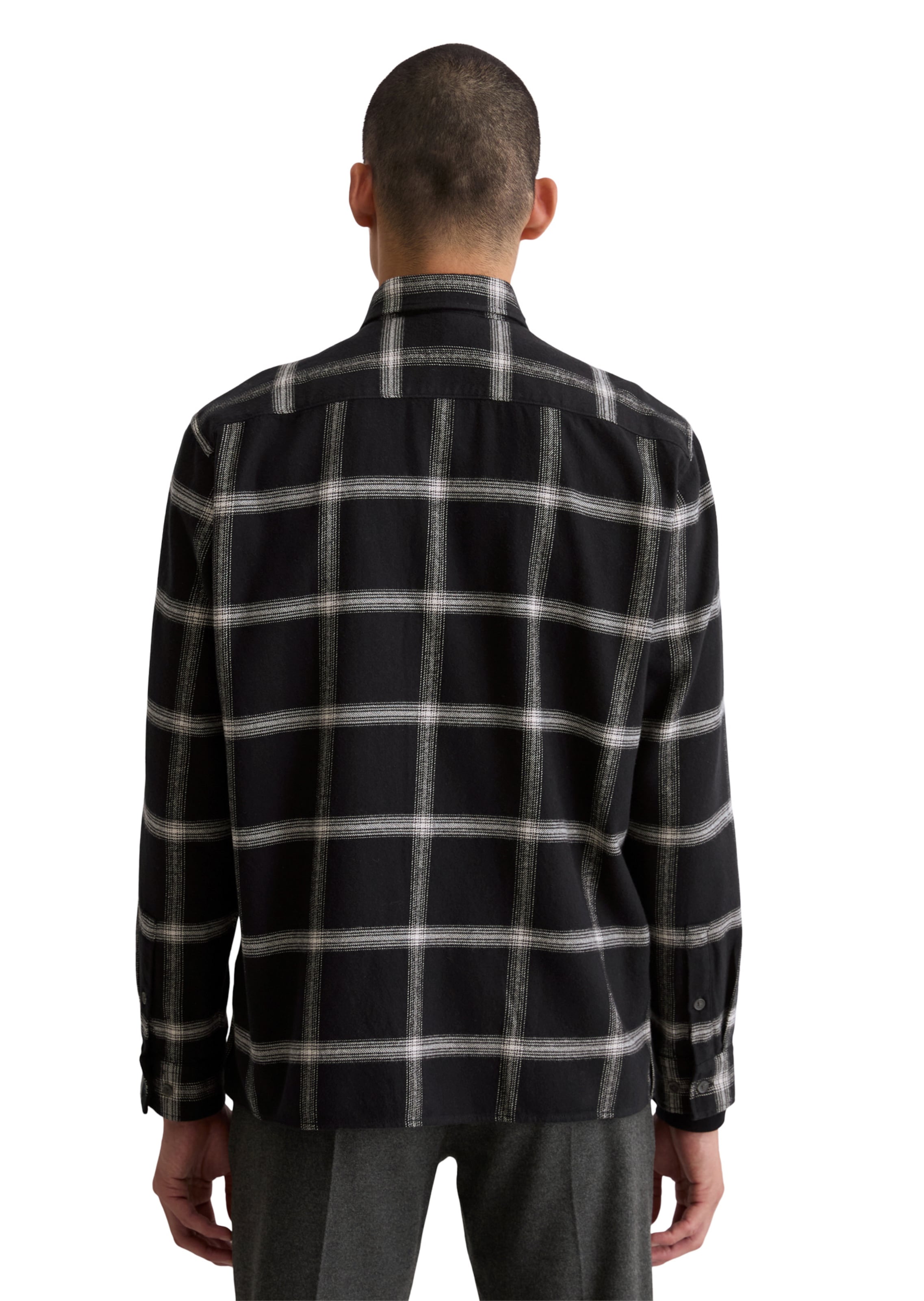 Marc O'Polo Regular fit Button Up Shirt in Black