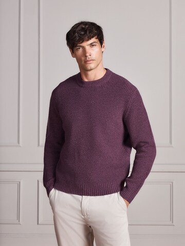 Next Sweater in Purple: front