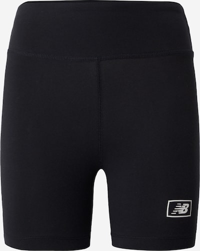 Leggings new balance pe negru / alb, Vizualizare produs