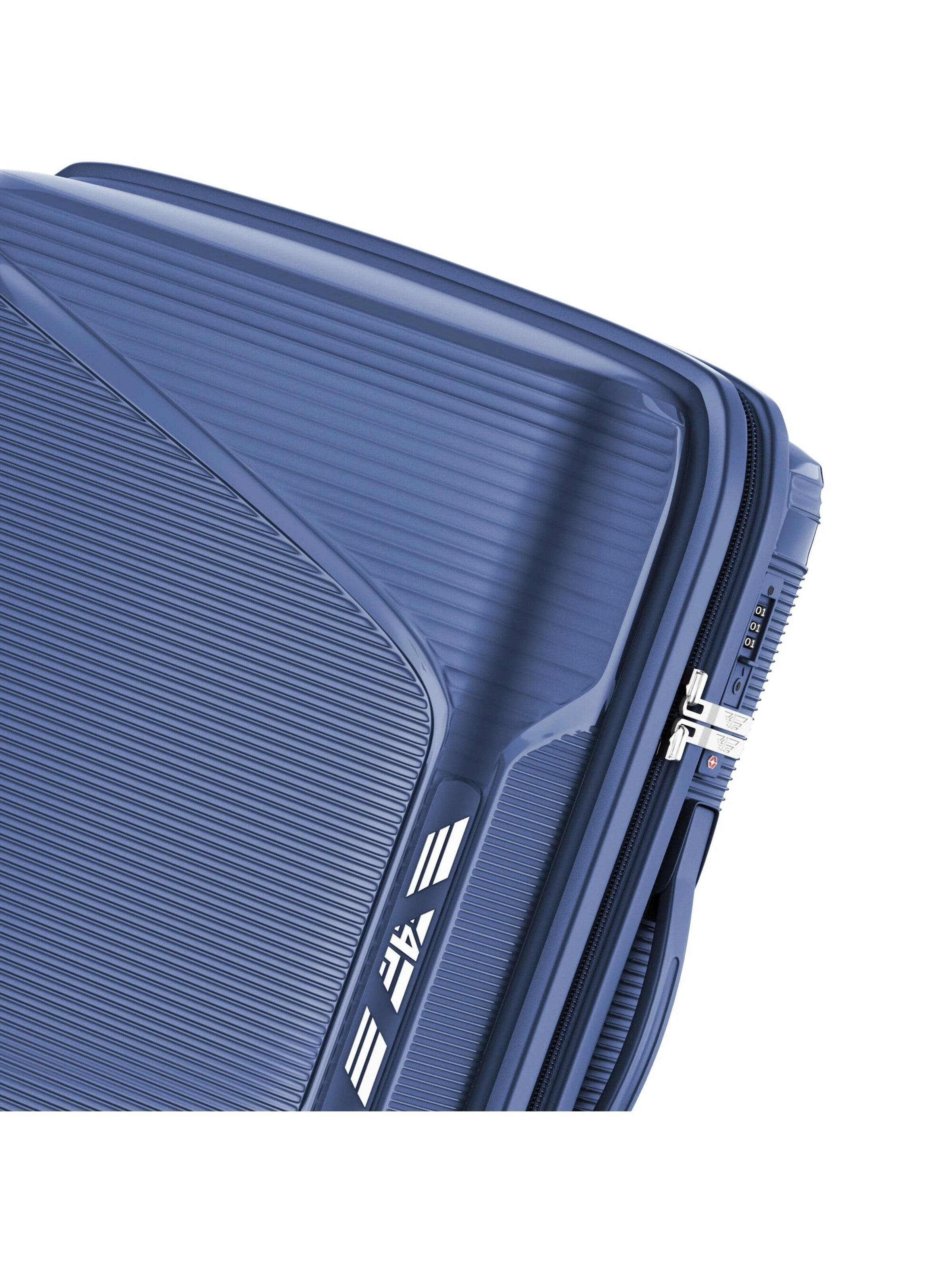 4FLY Kofferset 'Linea Lux'‌‌‌‌‌‌‌‌‌‌ in Blau