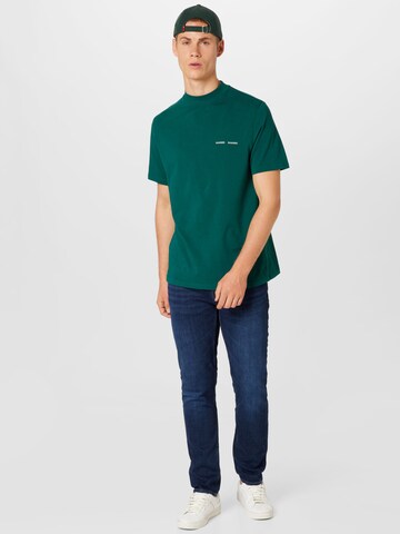 Samsøe Samsøe Regular fit T-shirt 'Norsbro' i grön
