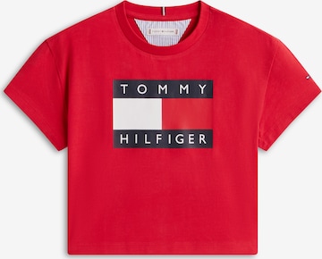 TOMMY HILFIGER Shirt 'HERITAGE' in Red: front