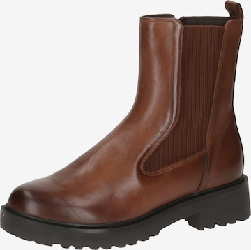 CAPRICE Chelsea Boots in Braun: Vorderseite