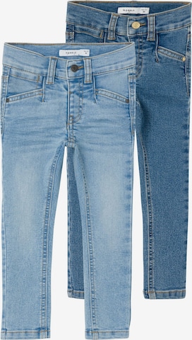 NAME IT Regular Jeans 'Polly' in Blauw: voorkant