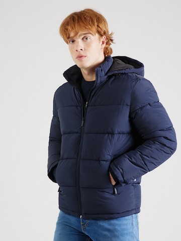 SELECTED HOMME Winter Jacket 'Cooper' in Blue: front
