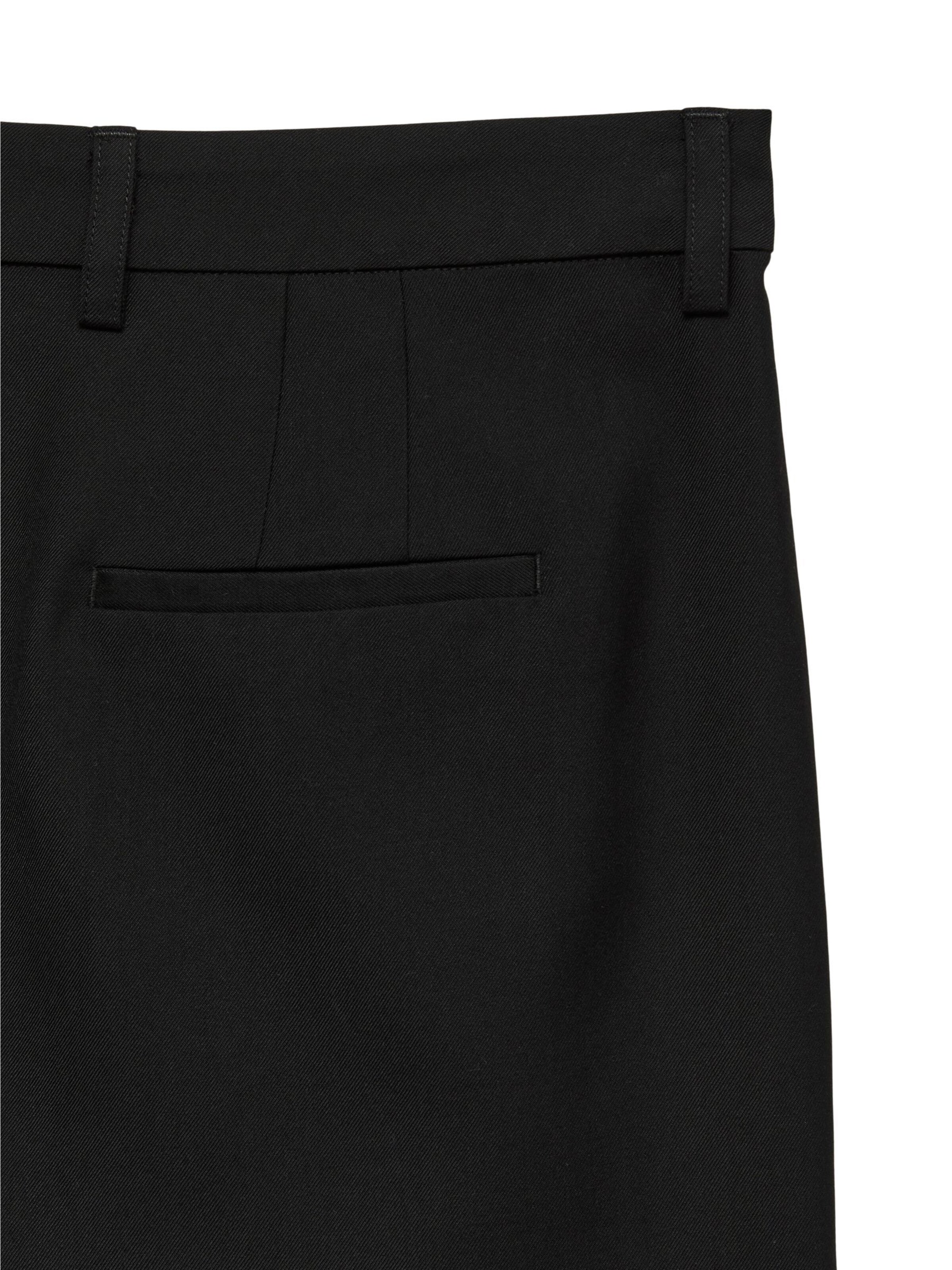 VERO MODA Wide leg Pleat-Front Pants 'VMNikki' in Black