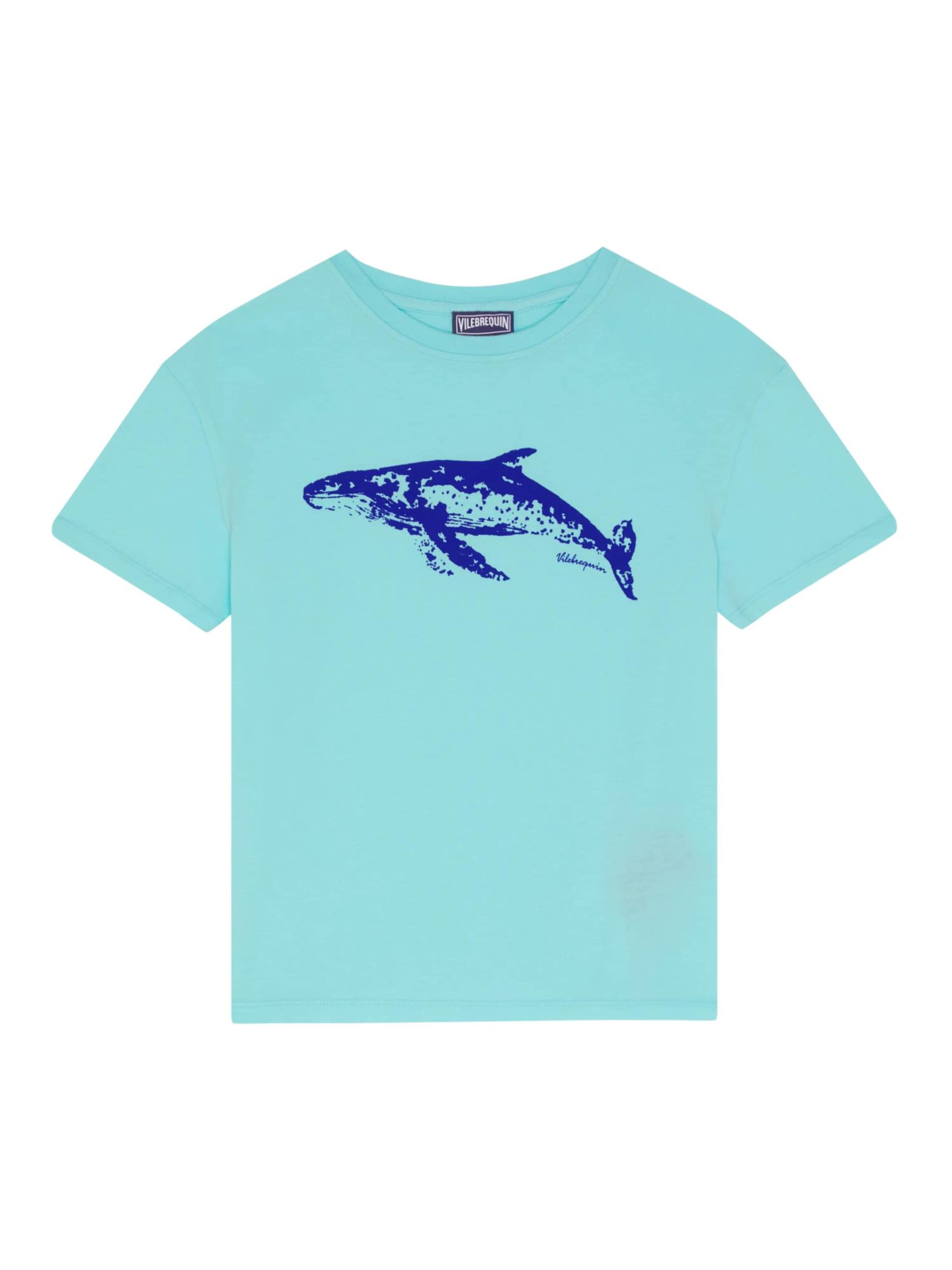 Vilebrequin - Camiseta en azul: frente