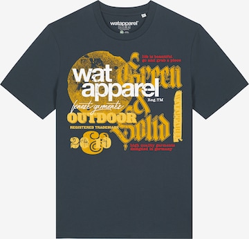 Maglietta di Watapparel in grigio: frontale