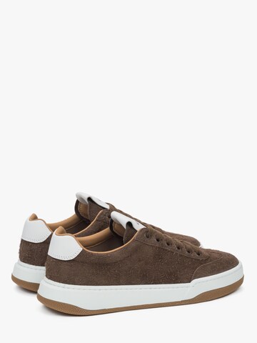 Baskets basses '117-02' Estro en marron
