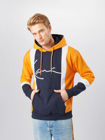 Karl Kani - Regular Fit Sweatshirt em azul: frente