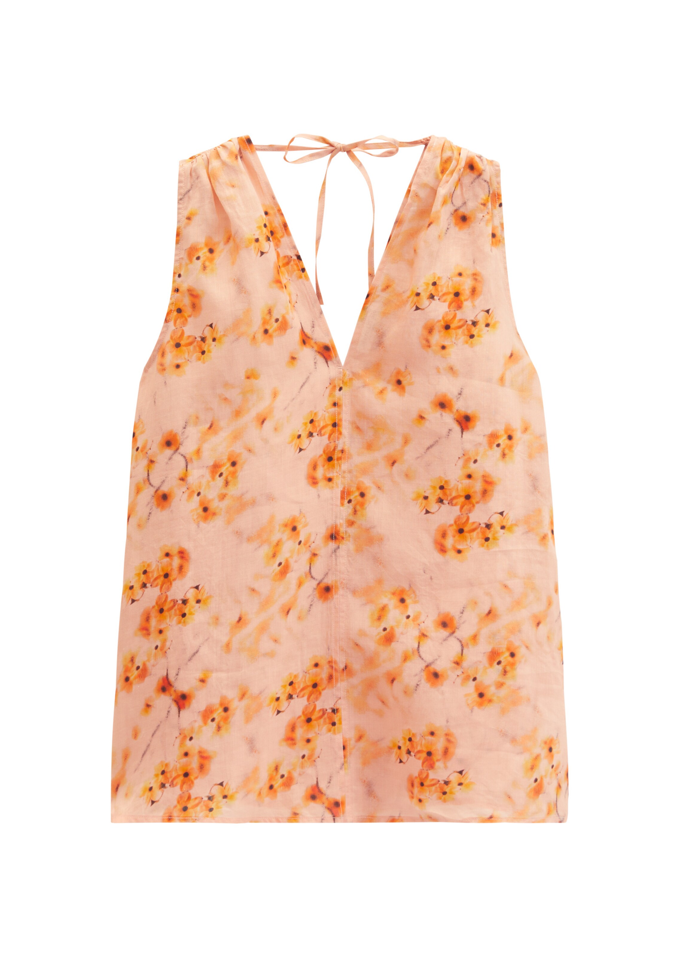 Marc O'Polo Blouse in Oranje: voorkant