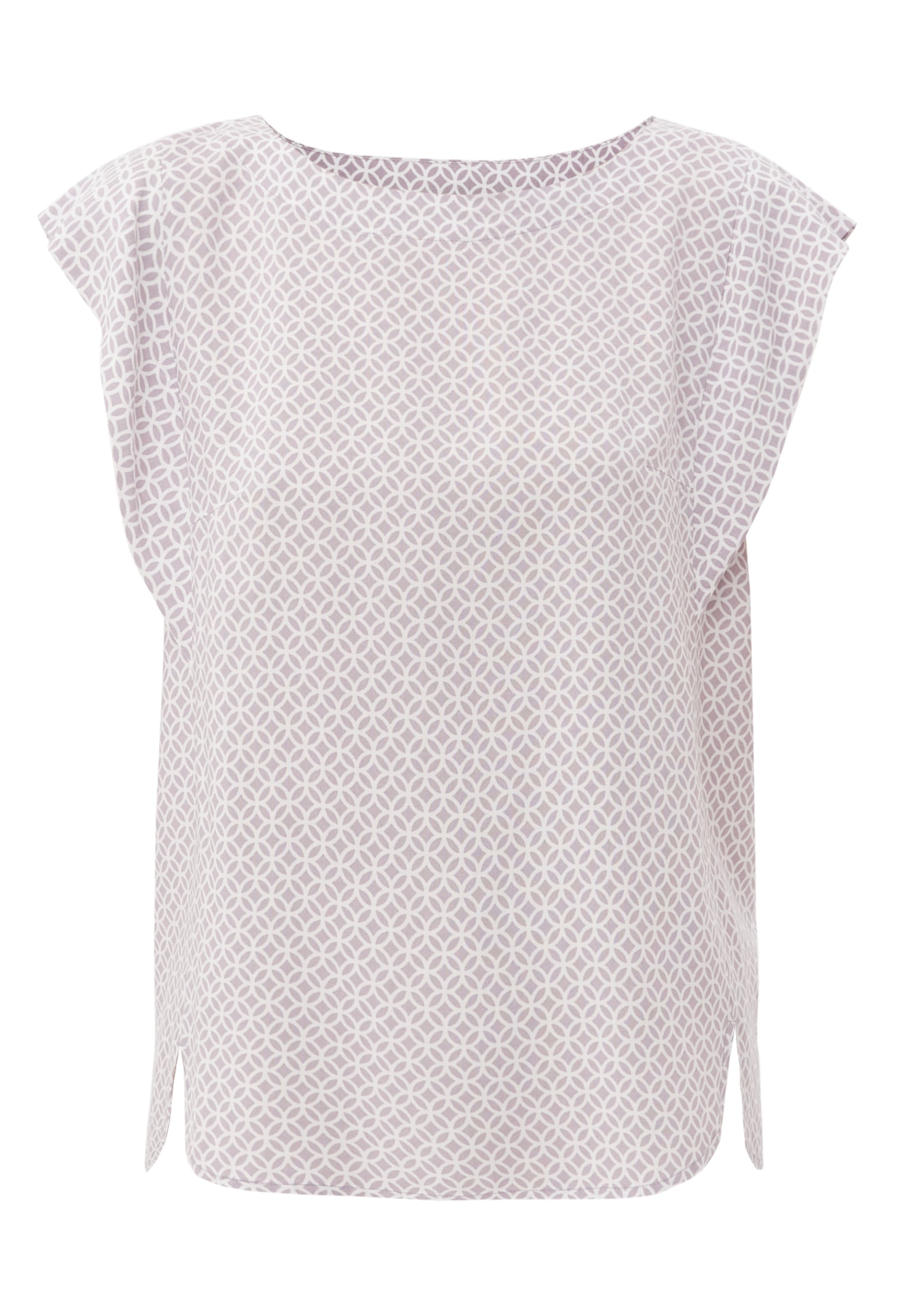 Finn Flare Sommerbluse 'Print' in Rot: Vorderseite