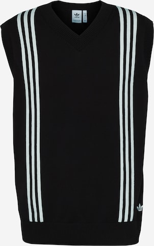 ADIDAS ORIGINALS - Colete de malha 'Hack ' em preto: frente