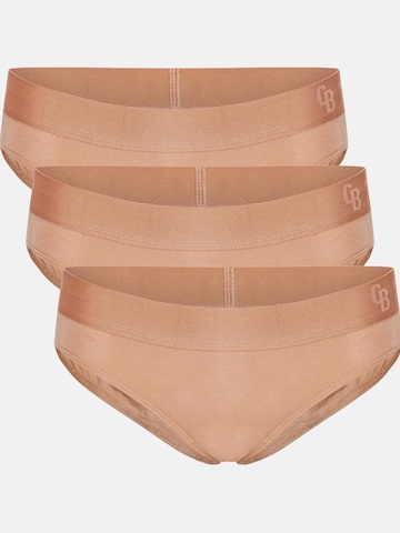 Copenhagen Bamboo Broekje in Bruin: voorkant