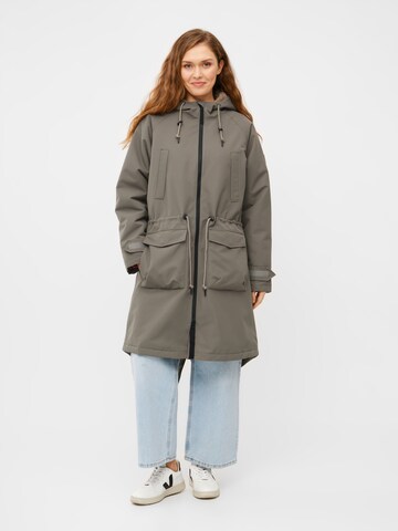 Derbe Funktionsjacke 'Phoebholm Dog' in Braun