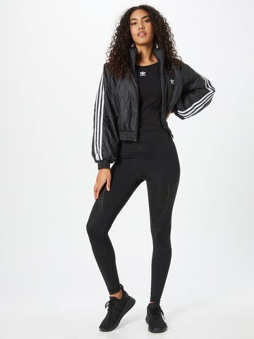 ADIDAS BY STELLA MCCARTNEY - Skinny Calças de desporto 'Truepurpose ' em preto