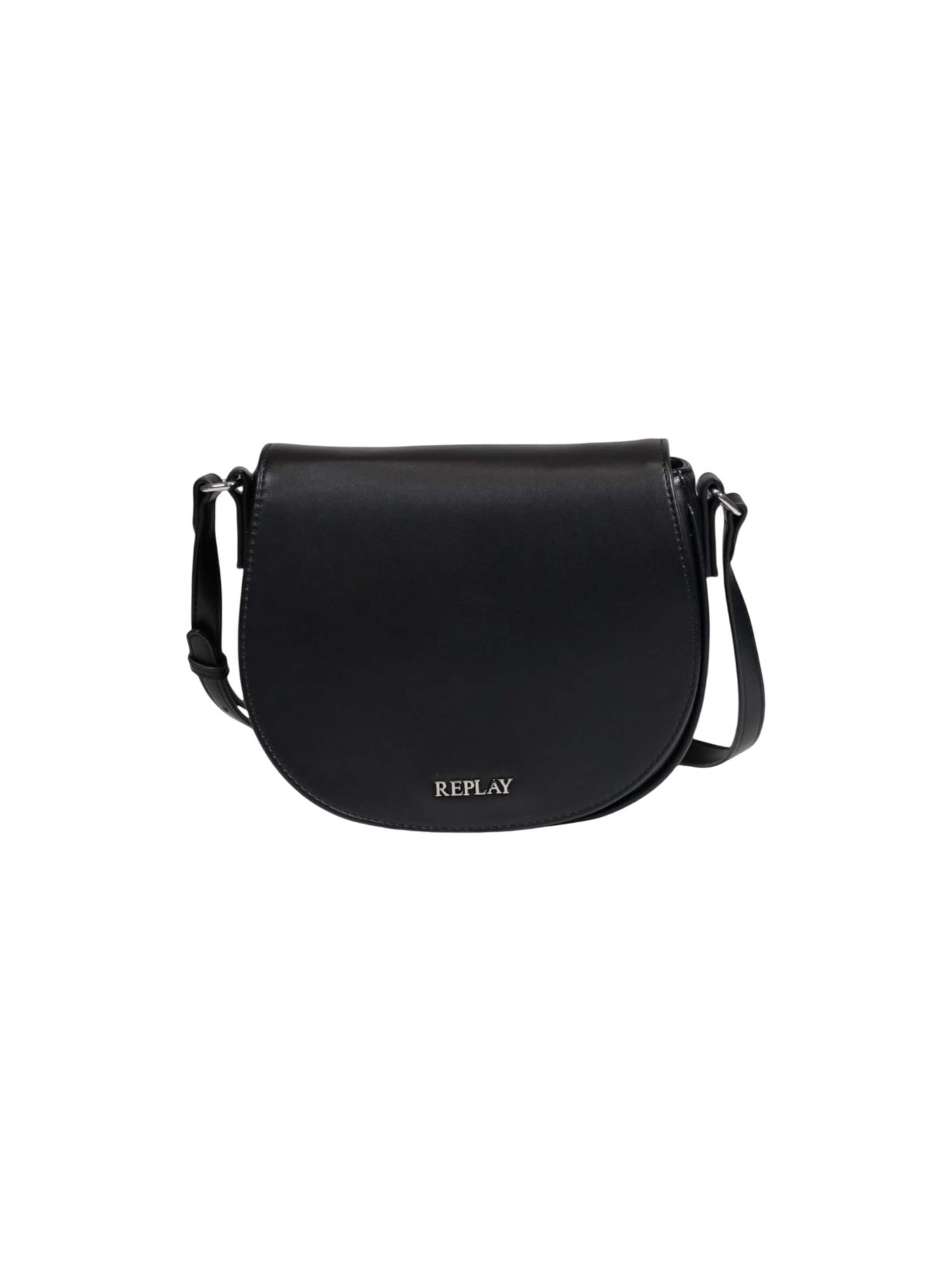 REPLAY - Bolso de hombro 'FW3586.000.A0420A' en negro: frente