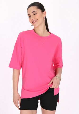 faina Athlsr - Camisa 'Fashion Look' em rosa: frente