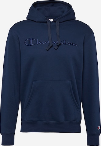 Champion Authentic Athletic Apparel - Sweatshirt em azul: frente