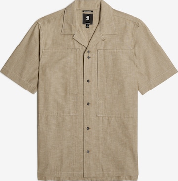 G-STAR Overhemd in Beige: voorkant