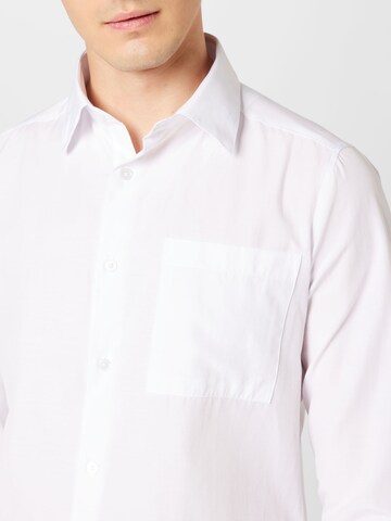 BURTON MENSWEAR LONDON - Ajuste estrecho Camisa de negocios en blanco