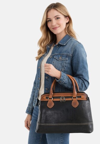 HARPA Shoulder bag 'VALERA' in Black: front