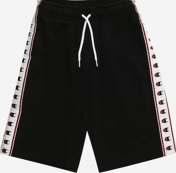 regular Pantaloni di Champion Authentic Athletic Apparel in nero: frontale