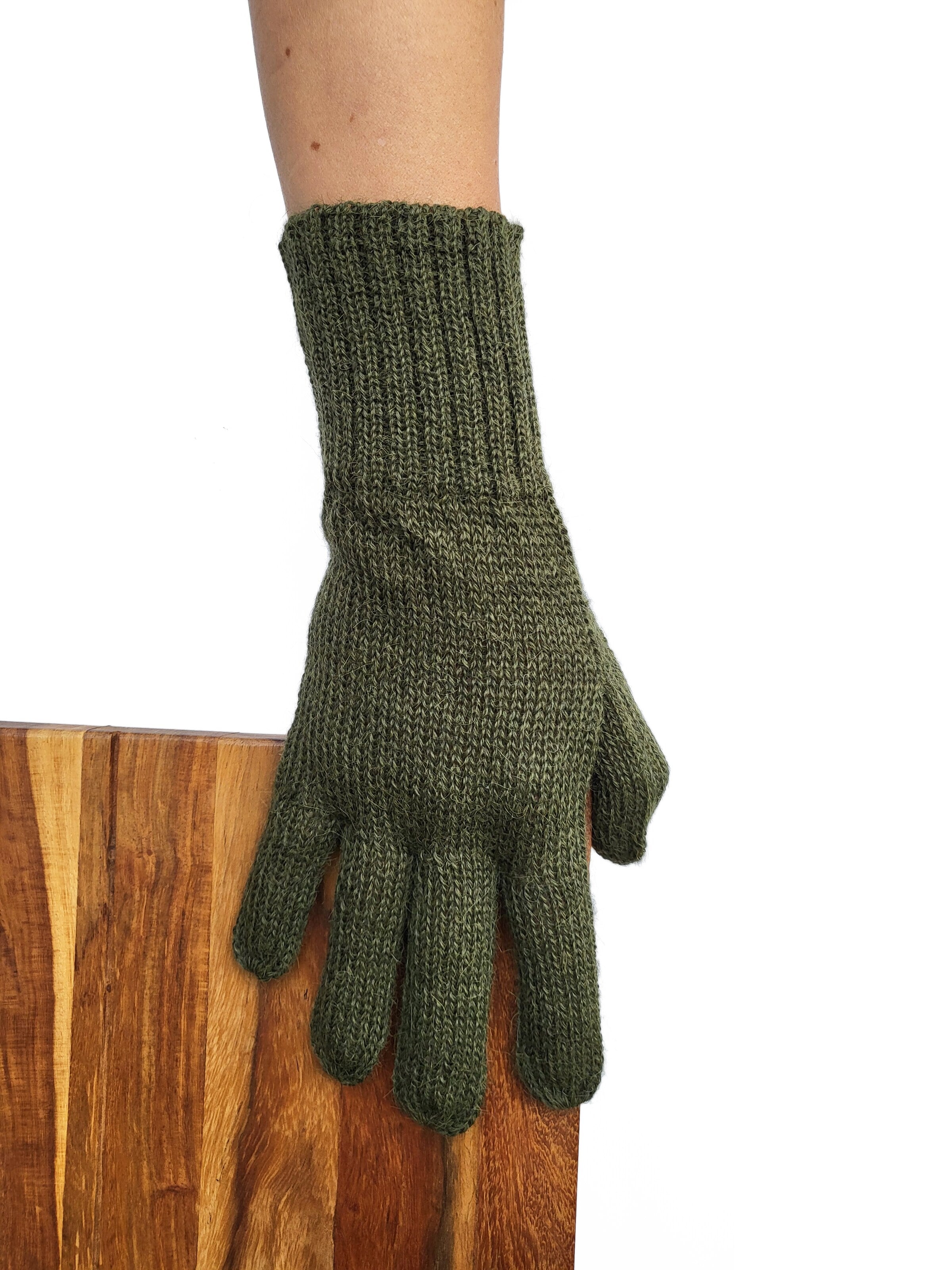 Posh Gear Fingerhandschuhe 'Guantino'‌‌‌‌‌‌‌‌‌‌ in Grün