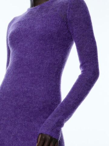 EDITED Knitted dress 'Bamika' in Purple