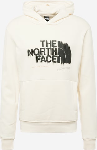 THE NORTH FACE Sweatshirt in Wit: voorkant