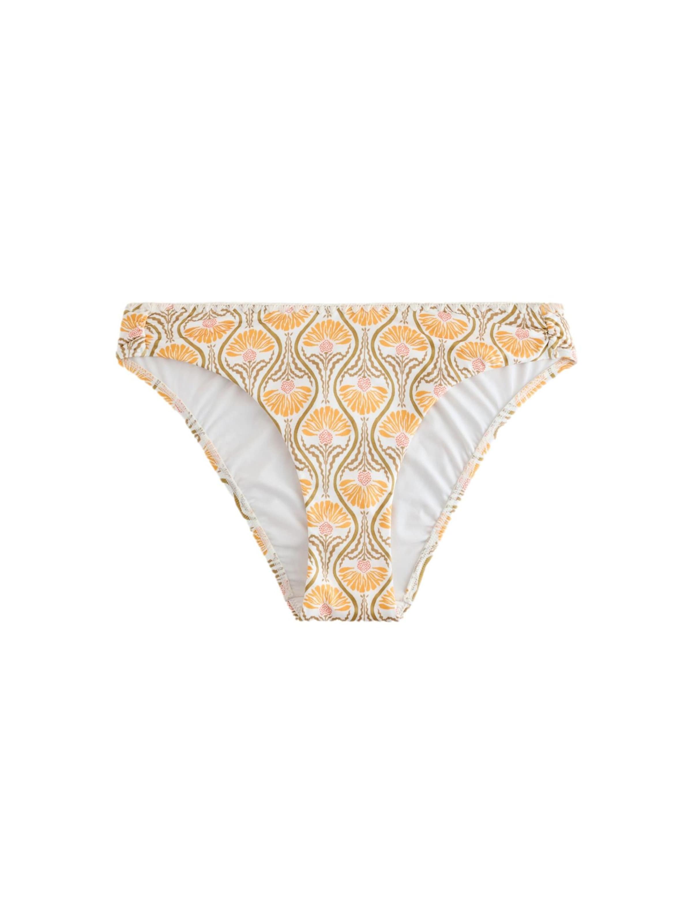 Mint Velvet Bikinibroek in Geel: voorkant
