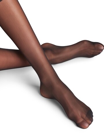 FALKE Over the Knee Socks 'Matt Deluxe' in Black