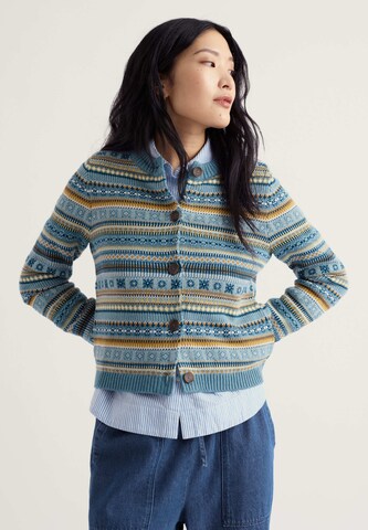 Seasalt Cornwall Cardigan ' 'Cove Cottage' ' i blå: forside