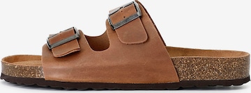 CAFè NOIR Sandalen in Braun: Vorderseite