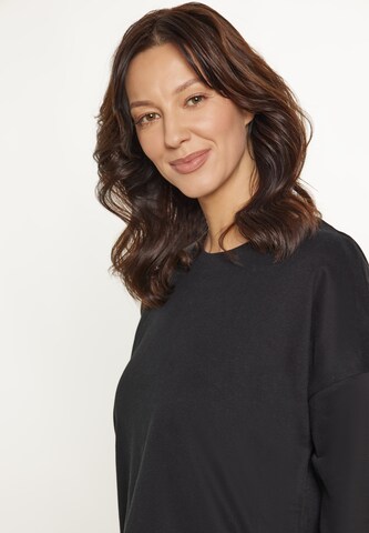 usha BLUE LABEL Sweatshirt in Zwart