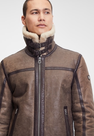 Gipsy Winter jacket 'Airforce 2 LFCV' in Brown