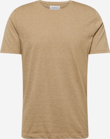 T-Shirt Lindbergh en beige : devant