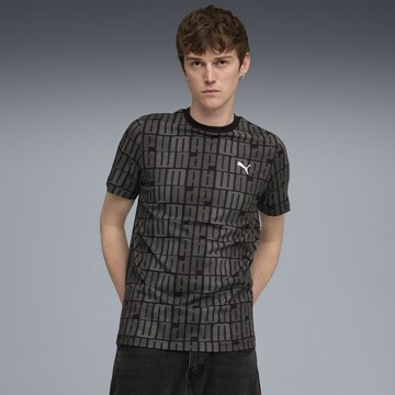 PUMA T-Shirt 'Essentials' in Schwarz: Vorderseite