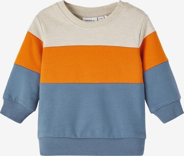 NAME ITSweater majica 'Law' - plava boja: prednji dio