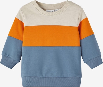 NAME IT Sweatshirt 'Law' in Blauw: voorkant