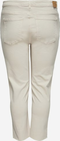 regular Jeans 'Mily' di ONLY Carmakoma in beige