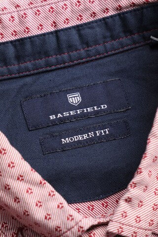 BASEFIELD Button Up Shirt in L in Red