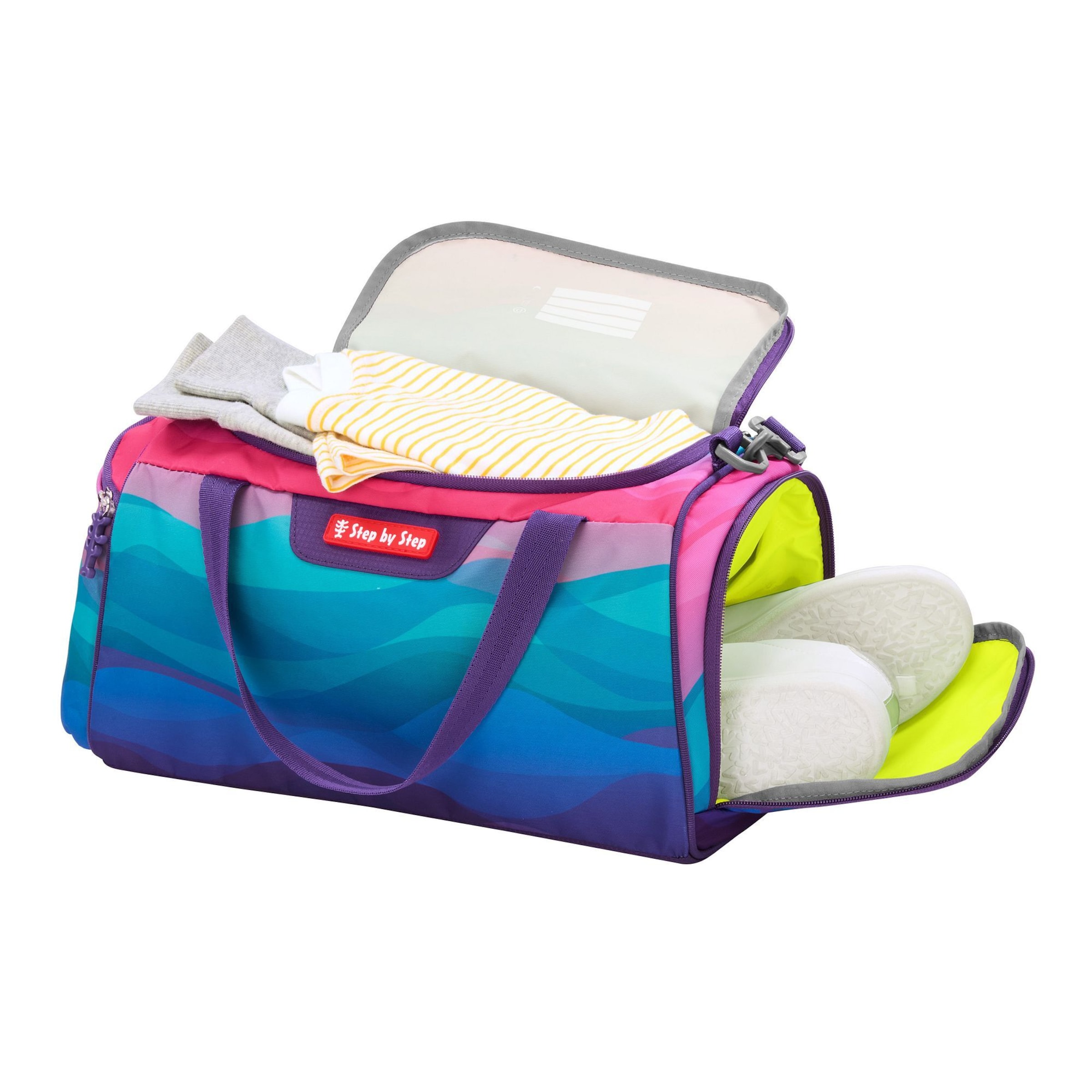 Sac de sport STEP BY STEP en mélange de couleurs