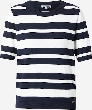 MORE & MORE - Pullover em azul: frente