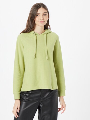 TOM TAILOR DENIM Sweatshirt in Groen: voorkant