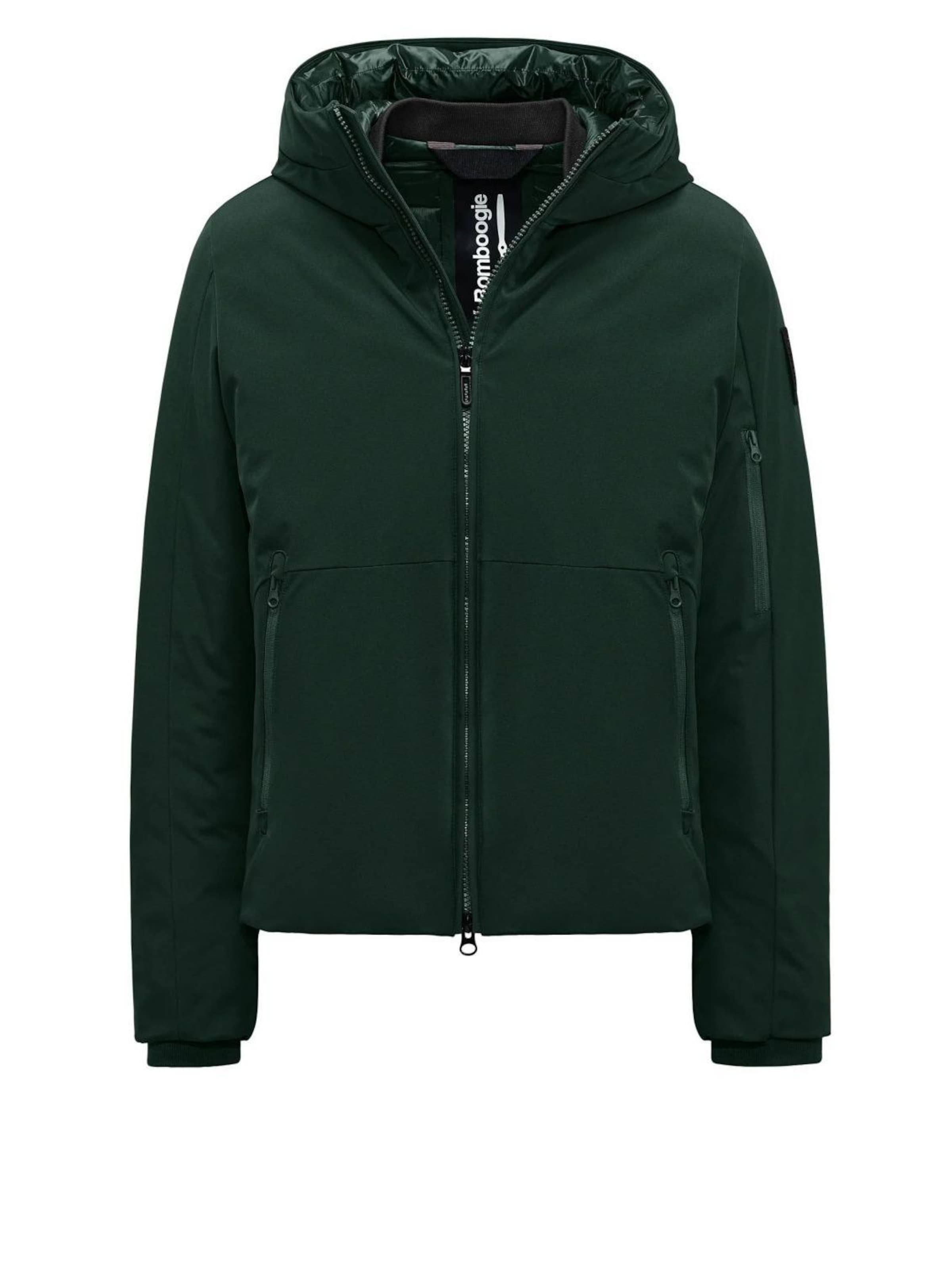 BOMBOOGIE Winter Jacket in Green: front