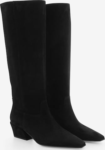 Bottes ' Nyla ' Kennel & Schmenger en noir : devant